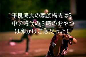 平良海馬の家族構成は？