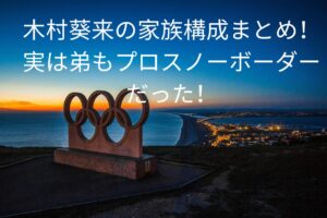 木村葵来の家族構成まとめ！