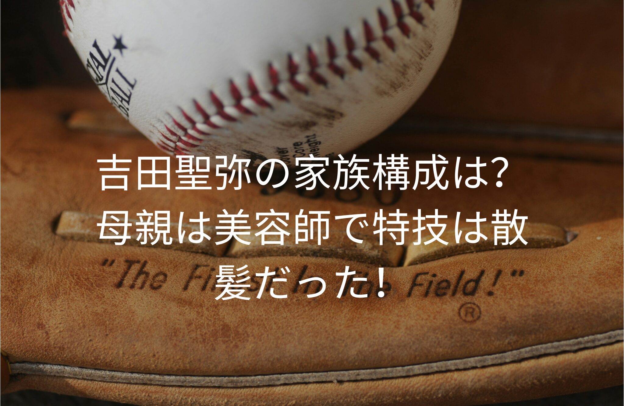 吉田聖弥の家族構成は？